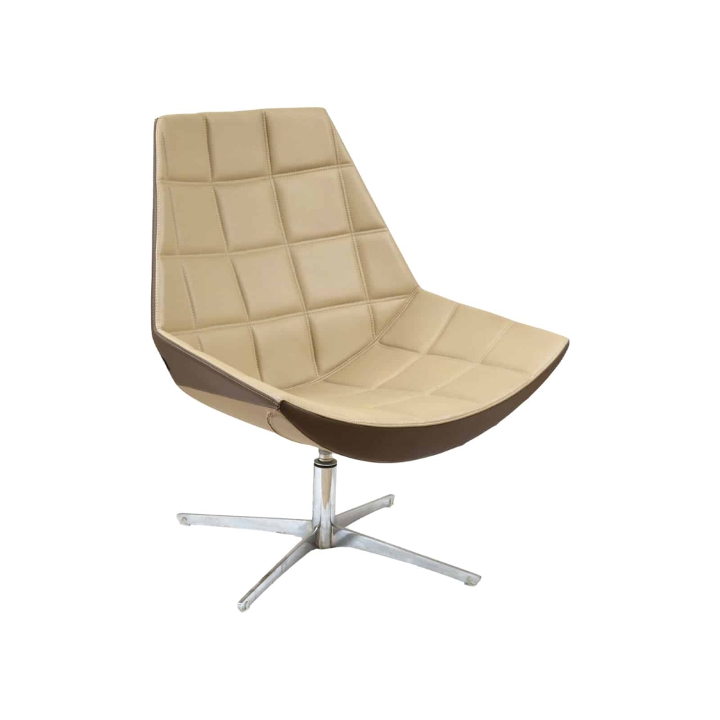 KASTEL : Fauteuil « Kayak » Cuir Pivotant | Biron ||||