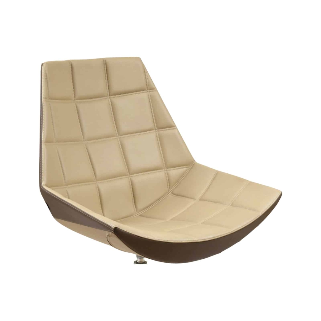 KASTEL : Fauteuil « Kayak » Cuir Pivotant | Biron KASTEL : Fauteuil « Kayak » Cuir Pivotant