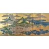 Rare Paravent Japonais d’une Scène de Chasse 17/18ème | Biron |||||||