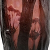 Vase verre multicouche dégagé à l’acide rose et brun de DAUM NANCY | Biron Vase verre multicouche dégagé à l'acide rose et brun de DAUM NANCY