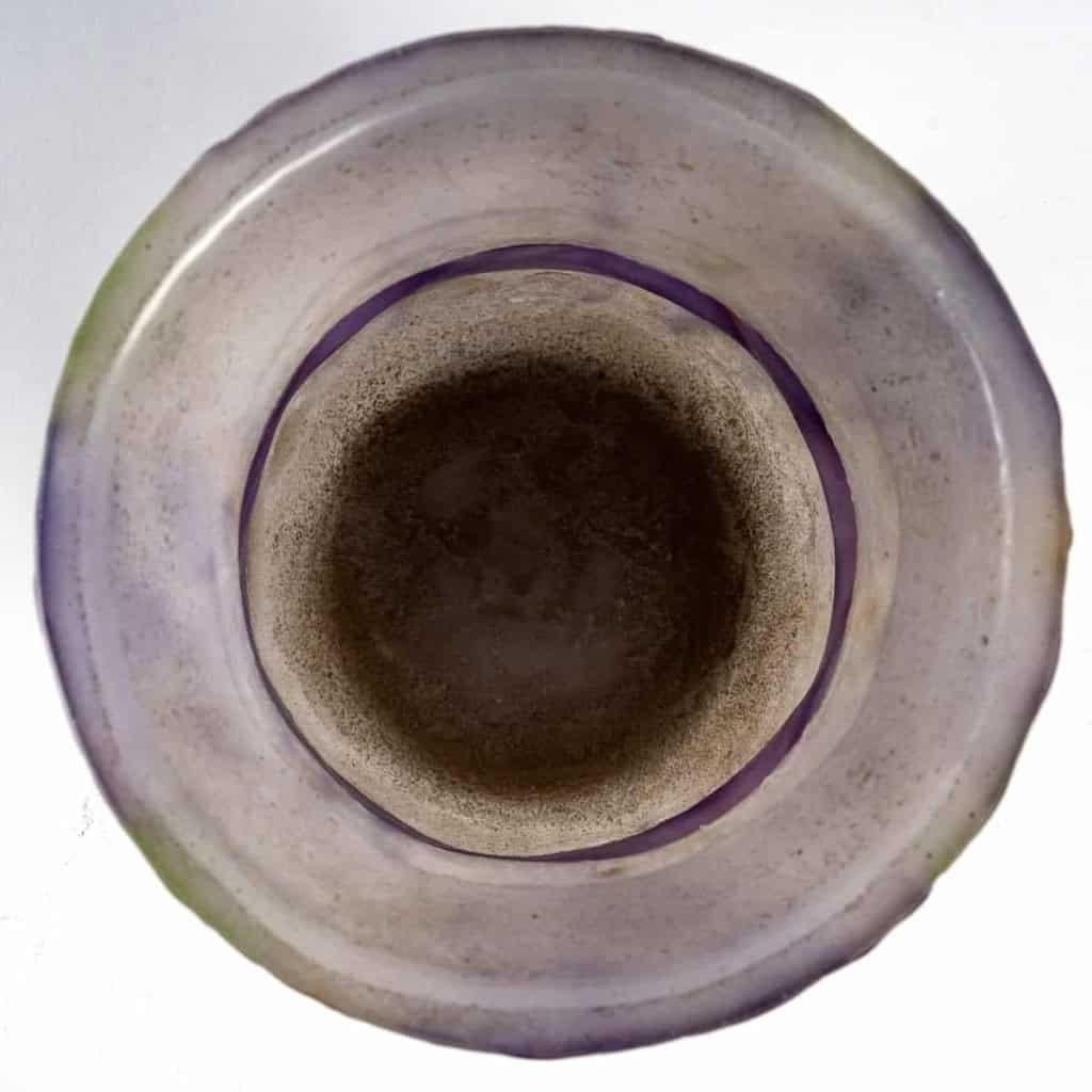 Vase « Tragi-Comique » pâte de verre de Gabriel ARGY-ROUSSEAU | Biron Vase "Tragi-Comique" pâte de verre de Gabriel ARGY-ROUSSEAU