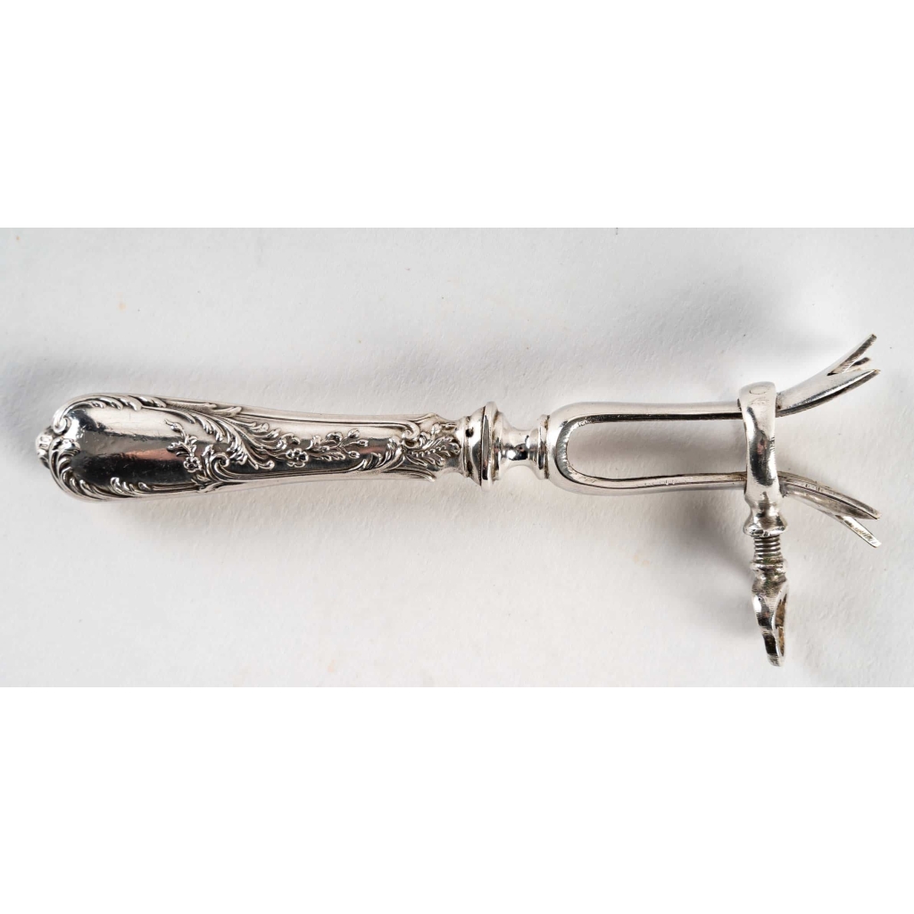 12 Manches à Côtelette Argent,1880 | Biron 12 Manches à Côtelette Argent,1880