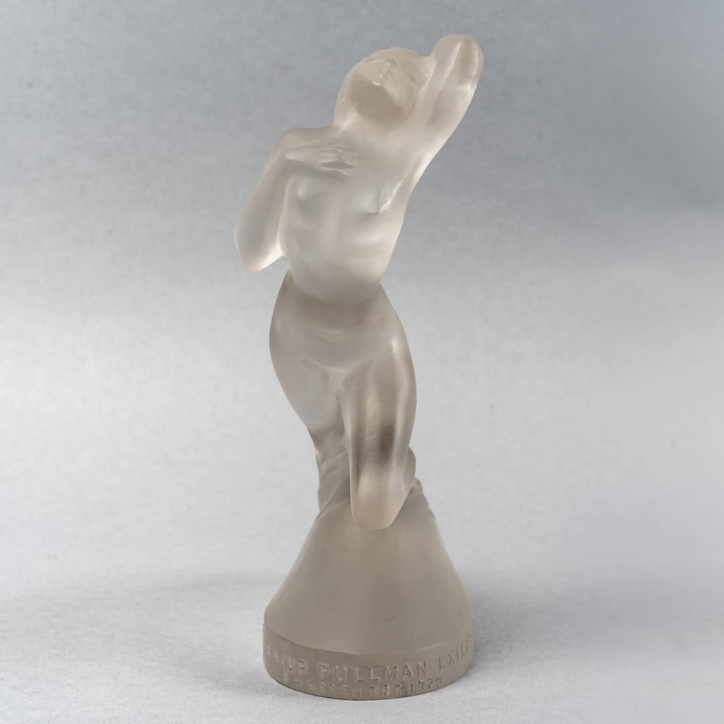 Statuette Commémorative « Côte d’Azur Pullman Express » verre blanc de René LALIQUE | Biron Statuette Commémorative "Côte d'Azur Pullman Express" verre blanc de René LALIQUE