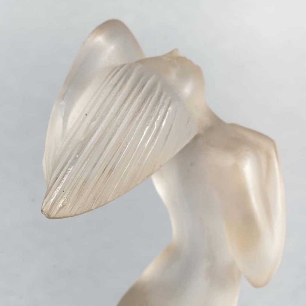 Statuette Commémorative « Côte d’Azur Pullman Express » verre blanc de René LALIQUE | Biron Statuette Commémorative "Côte d'Azur Pullman Express" verre blanc de René LALIQUE