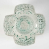 Flacon « Toutes les Fleurs » verre blanc patiné vert de René LALIQUE | Biron Flacon "Toutes les Fleurs" verre blanc patiné vert de René LALIQUE