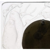René Lalique : Cadre « 4 Perruches « | Biron René Lalique : Cadre "4 Perruches "