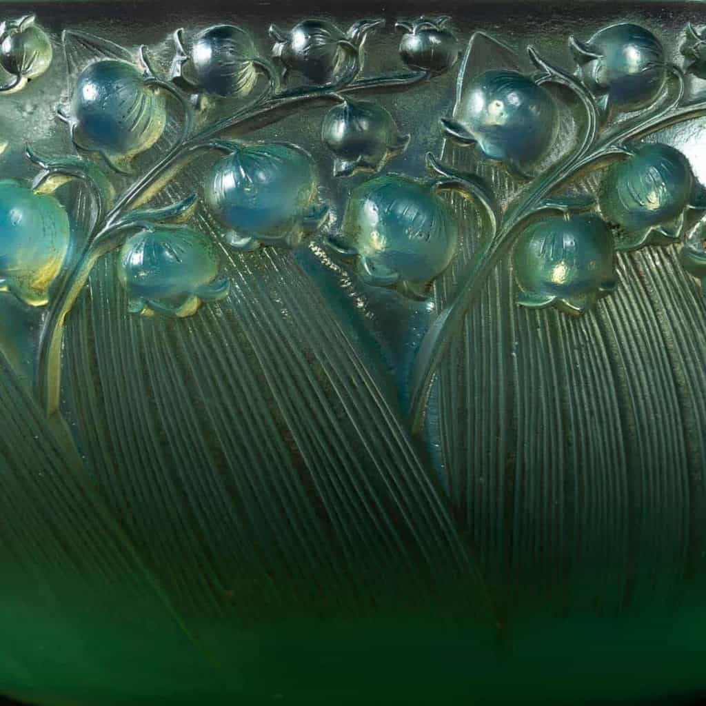 R.LALIQUE : Coupe « Muguet » 1931 | Biron R.LALIQUE : Coupe « Muguet » 1931