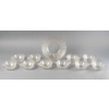 Service « Ormeaux » verre blanc de René LALIQUE – 11 Pièces | Biron Service "Ormeaux" verre blanc de René LALIQUE - 11 Pièces