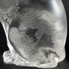 Statuette « Chat Assis » verre blanc de René LALIQUE | Biron Statuette "Chat Assis" verre blanc de René LALIQUE