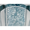 Vase « Quatre Panneaux » verre blanc patiné bleu de René LALIQUE | Biron Vase « Quatre Panneaux » verre blanc patiné bleu de René LALIQUE