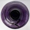 Vase « Serpent » en cristal violet de LALIQUE FRANCE d’après un dessin de René LALIQUE | Biron Vase "Serpent" en cristal violet de LALIQUE FRANCE d'après un dessin de René LALIQUE
