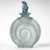 Flacon « Amphitrite » verre blanc patiné bleu de René LALIQUE | Biron |||||||