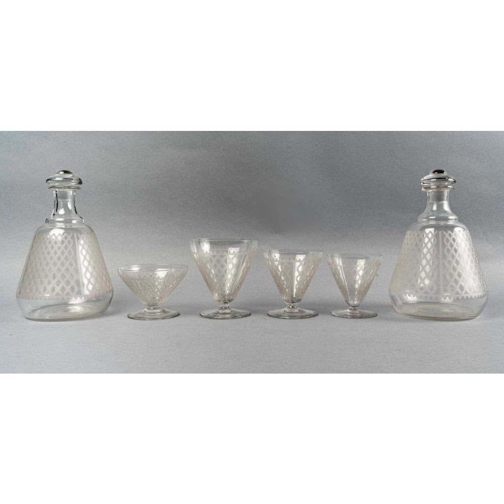 Service « Alhambra » cristal gravé de BACCARAT – 50 pièces 2