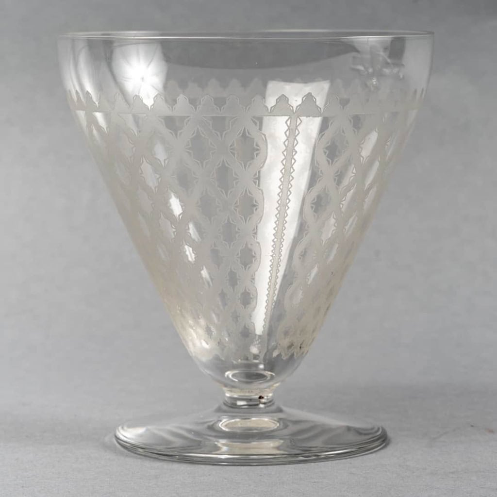 Service « Alhambra » cristal gravé de BACCARAT – 50 pièces 7