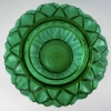 Vase « Languedoc » verre vert émeraude de René LALIQUE | Biron Vase "Languedoc" verre vert émeraude de René LALIQUE