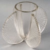 Vase « Orly » verre blanc de René LALIQUE | Biron ||||||||
