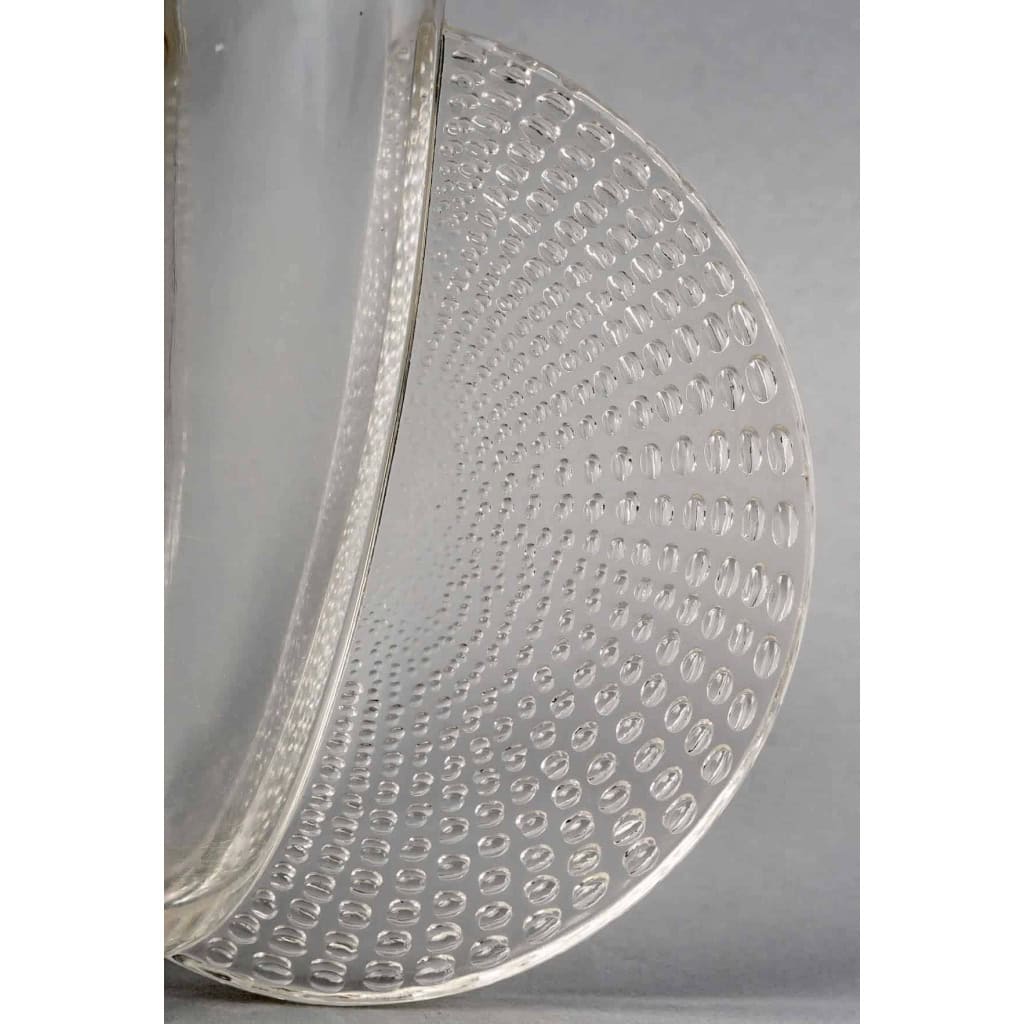 Vase « Orly » verre blanc de René LALIQUE | Biron Vase « Orly » verre blanc de René LALIQUE