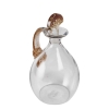 Carafe "Satyre" verre blanc patiné sépia de René LALIQUE pour Cusenier ||||||