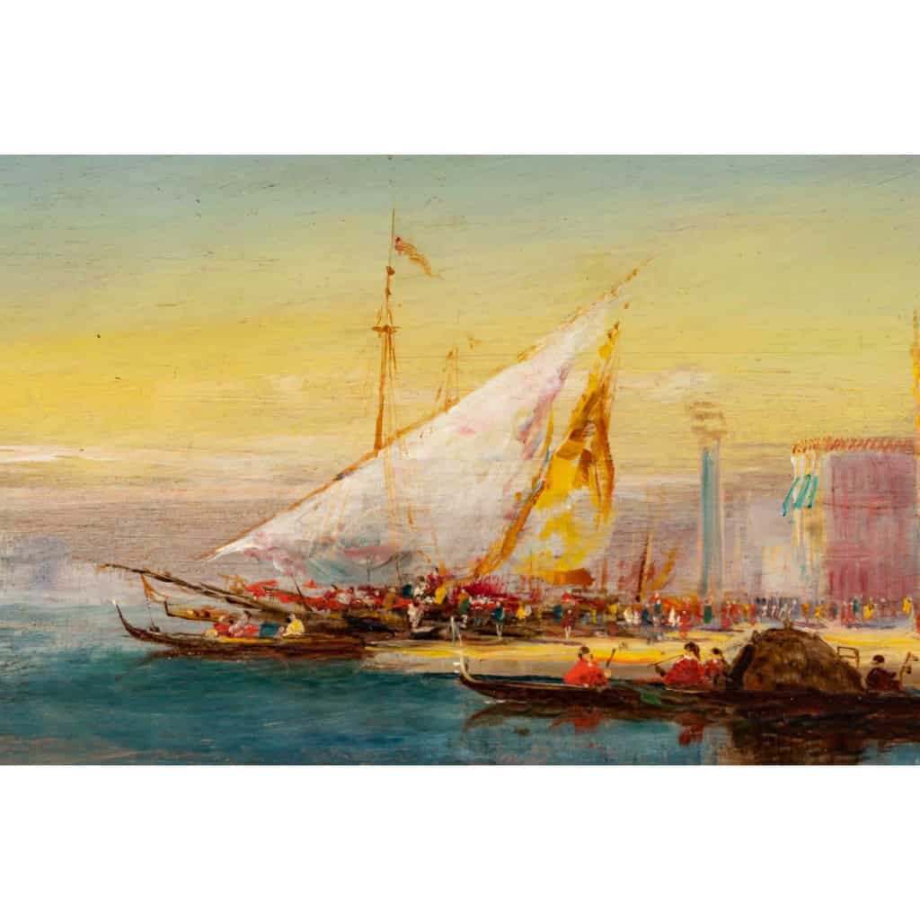 Paire d’huiles sur panneaux par Bachelier J. XIXème siècle | Biron Paire d'huiles sur panneaux par Bachelier J. XIXème siècle