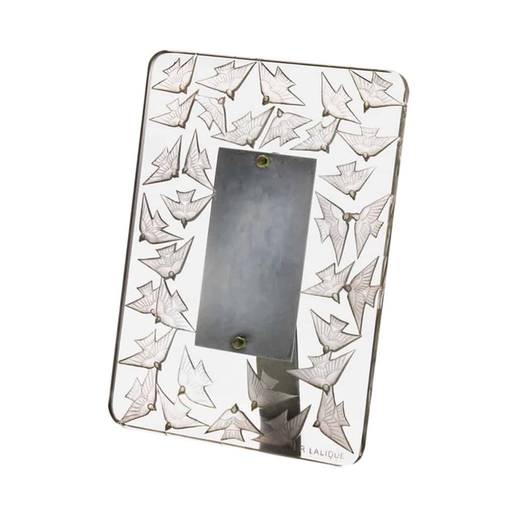 R.Lalique : Cadre « HIRONDELLES » 1926 | Biron ||||||
