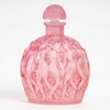 Flacon « Calendal » verre blanc patiné rose de René LALIQUE pour Molinard | Biron |||||||||