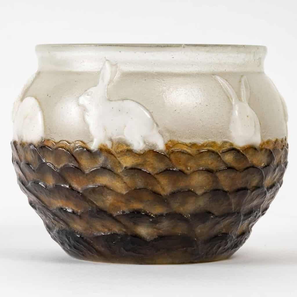 Coupe « Quiétude » pâte de verre de Gabriel ARGY ROUSSEAU | Biron Coupe "Quiétude" pâte de verre de Gabriel ARGY ROUSSEAU