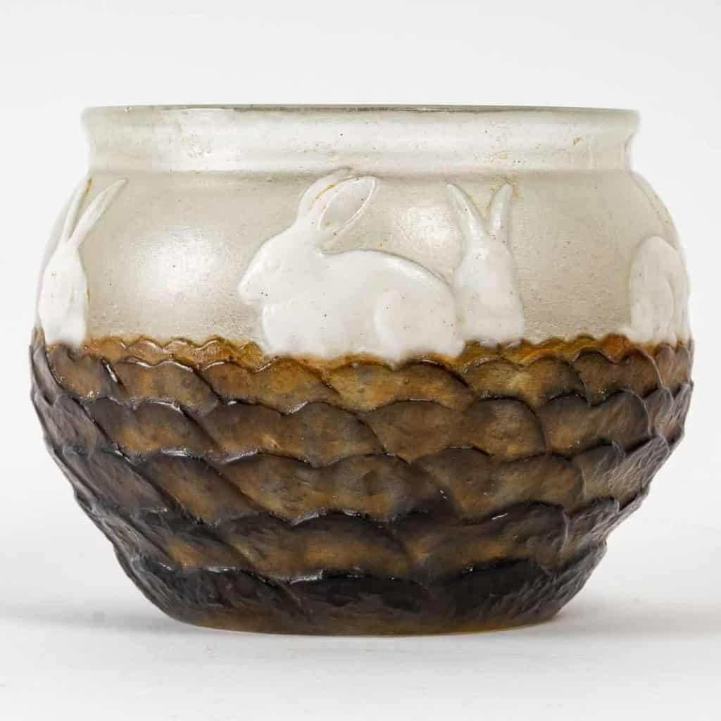 Coupe « Quiétude » pâte de verre de Gabriel ARGY ROUSSEAU | Biron Coupe "Quiétude" pâte de verre de Gabriel ARGY ROUSSEAU