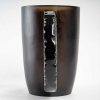 Vase « Pétrarque » en verre topaze fumé de René LALIQUE | Biron Vase "Pétrarque" en verre topaze fumé de René LALIQUE