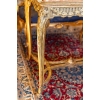 Table de salon en bois doré, Début XIXème siècle | Biron Table de salon en bois doré, Début XIXème siècle