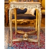 Table de salon en bois doré, Début XIXème siècle | Biron Table de salon en bois doré, Début XIXème siècle