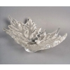 Coupe « Champs Elysées » cristal blanc de Marc LALIQUE | Biron Coupe "Champs Elysées" cristal blanc de Marc LALIQUE
