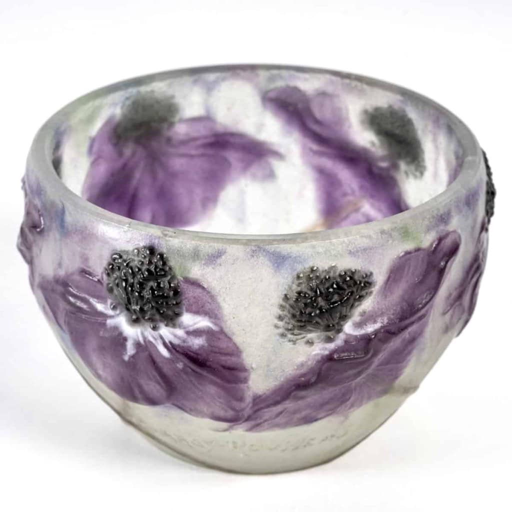 Coupe « Anémones » pâte de verre de Gabriel ARGY-ROUSSEAU | Biron Coupe "Anémones" pâte de verre de Gabriel ARGY-ROUSSEAU