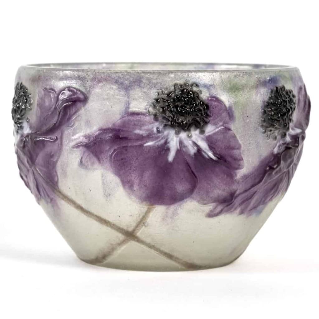 Coupe « Anémones » pâte de verre de Gabriel ARGY-ROUSSEAU | Biron Coupe "Anémones" pâte de verre de Gabriel ARGY-ROUSSEAU