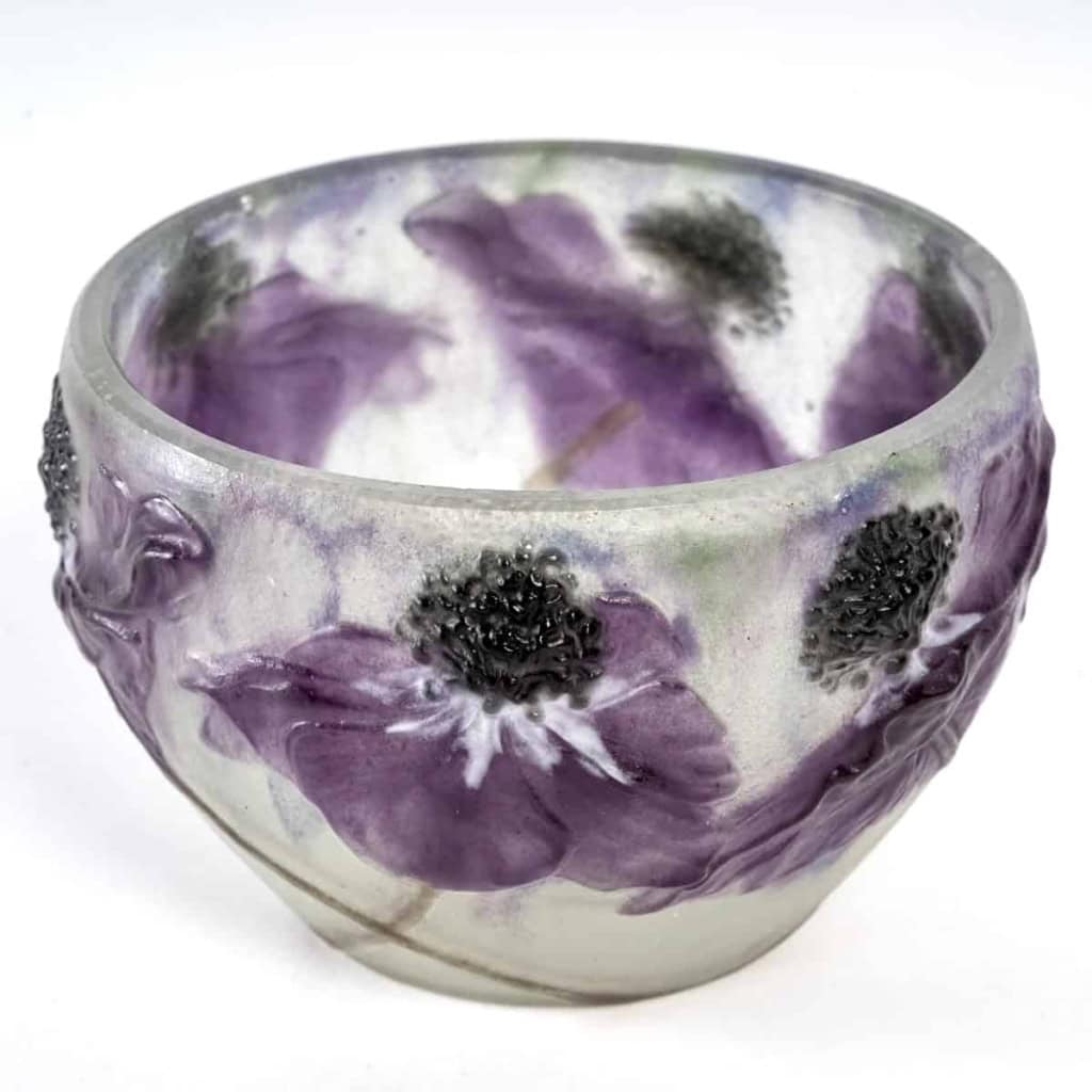 Coupe « Anémones » pâte de verre de Gabriel ARGY-ROUSSEAU | Biron Coupe "Anémones" pâte de verre de Gabriel ARGY-ROUSSEAU