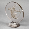 Mascotte « Archer » verre blanc de René LALIQUE | Biron Mascotte « Archer » verre blanc de René LALIQUE