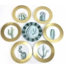 H.Mc Connico, Daum& Limoge : Service Cactus Porcelaine 30 pièces | Biron H.Mc Connico, Daum& Limoge : Service Cactus Porcelaine 30 pièces