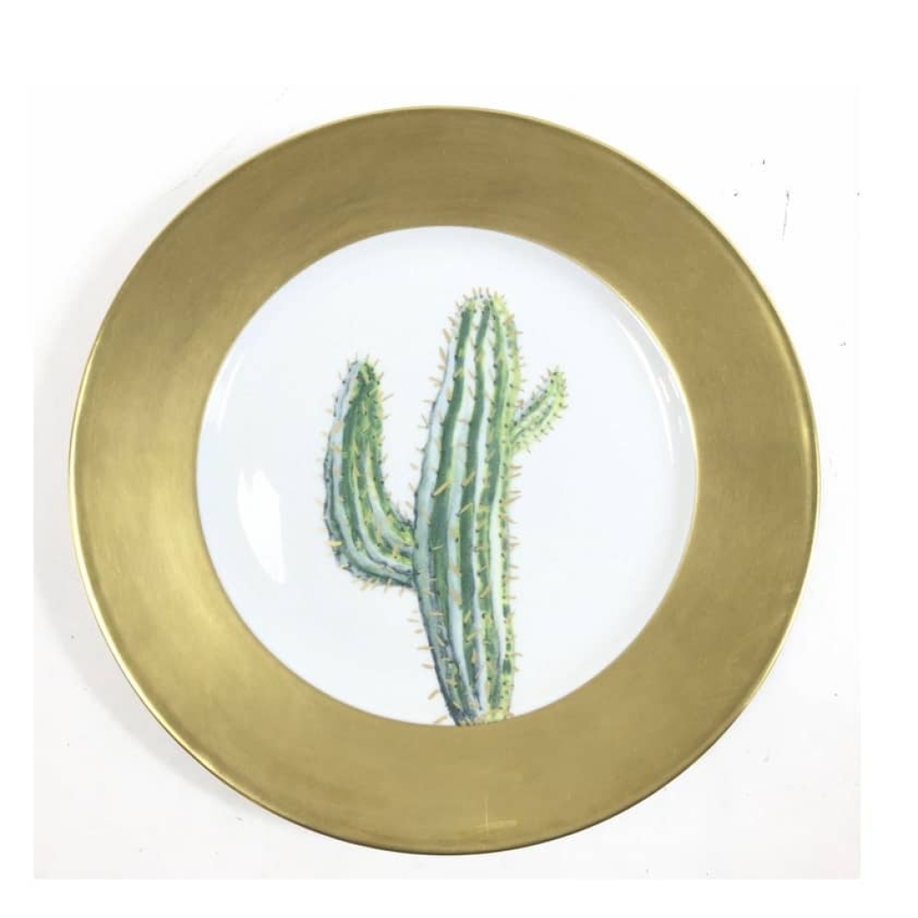 H.Mc Connico, Daum& Limoge : Service Cactus Porcelaine 30 pièces | Biron H.Mc Connico, Daum& Limoge : Service Cactus Porcelaine 30 pièces