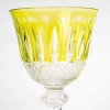 Suite de 12 verres « Roemer Tommy » cristal de couleur de SAINT LOUIS | Biron Suite de 12 verres "Roemer Tommy" cristal de couleur de SAINT LOUIS