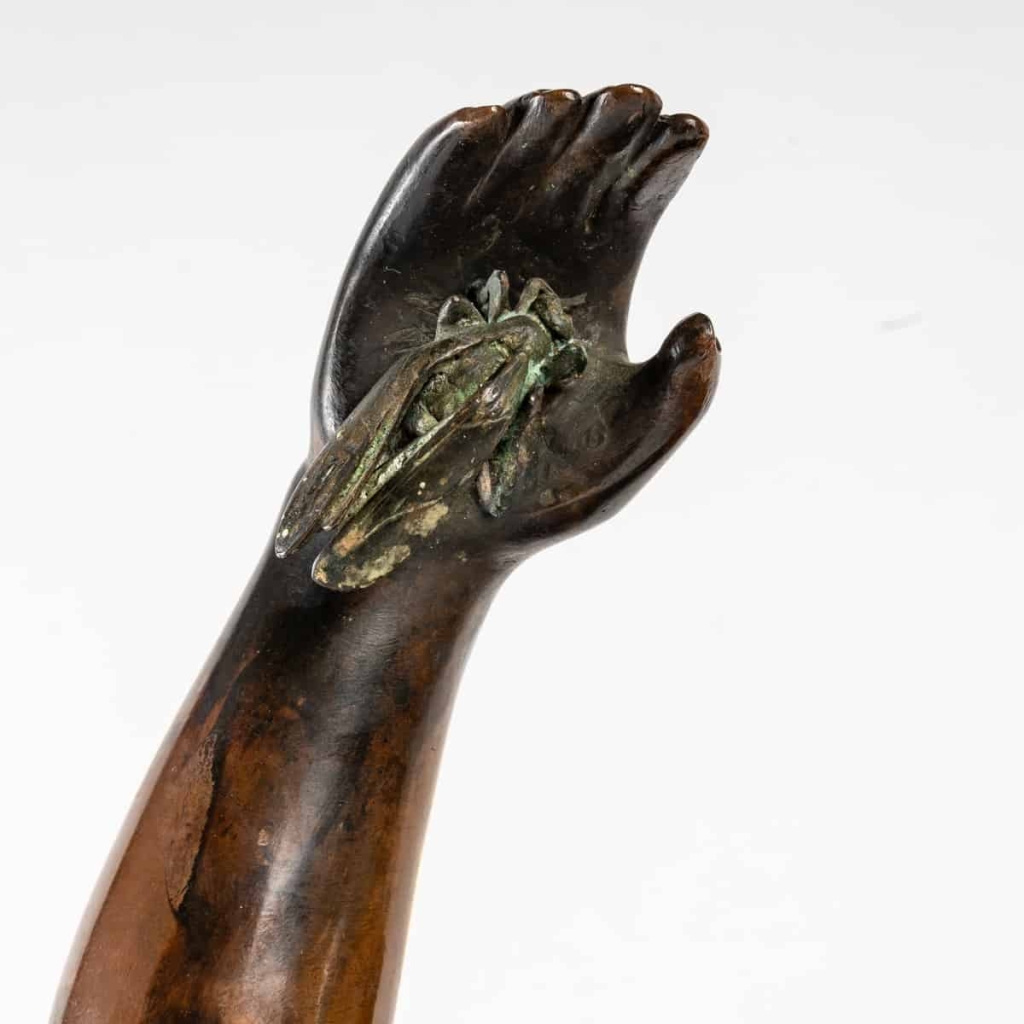 Rare paire de bronzes d’époque Meiji | Biron Rare paire de bronzes d'époque Meiji