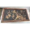 1970′ Table Basse Bronze Modèle Palmier Maison Baguès Ou Charles Laque De Chine 105 x 47 x H 42 cm