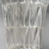 Vase « Feuilles » verre blanc de René LALIQUE | Biron Vase « Feuilles » verre blanc de René LALIQUE