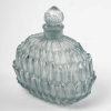 Flacon « Amélie » verre blanc patiné bleu de René LALIQUE | Biron ||||||