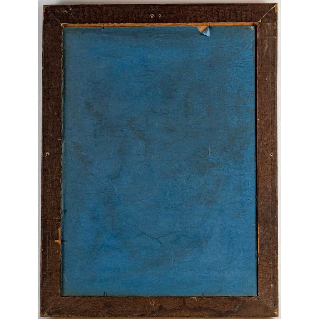 Portrait sur panneau en bois, 1930, Art Déco | Biron Portrait sur panneau en bois, 1930, Art Déco