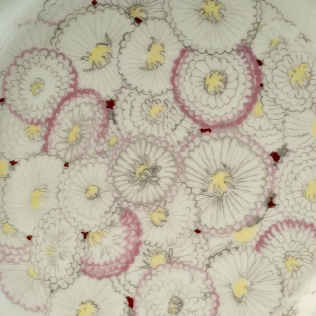 Service de Table « Pâquerettes » porcelaine céladon de Suzanne LALIQUE pour Haviland | Biron Service de Table "Pâquerettes" porcelaine céladon de Suzanne LALIQUE pour Haviland