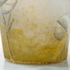 Daum vase émaillé rose et abeille | Biron Daum vase émaillé rose et abeille
