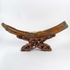 Défense sculptée sur ivoire de mammouth japonais, fin XIXème siècle | Biron Défense sculptée sur ivoire de mammouth japonais, fin XIXème siècle