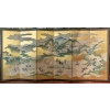 Rare Paravent Japonais d’une Scène de Chasse 17/18ème siècle | Biron Rare Paravent Japonais d'une Scène de Chasse 17/18ème siècle