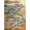 Rare Paravent Japonais d’une Scène de Chasse 17/18ème siècle | Biron Rare Paravent Japonais d'une Scène de Chasse 17/18ème siècle