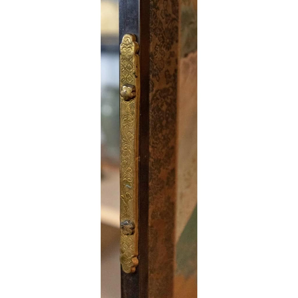 Rare Paravent Japonais d’une Scène de Chasse 17/18ème siècle | Biron Rare Paravent Japonais d'une Scène de Chasse 17/18ème siècle
