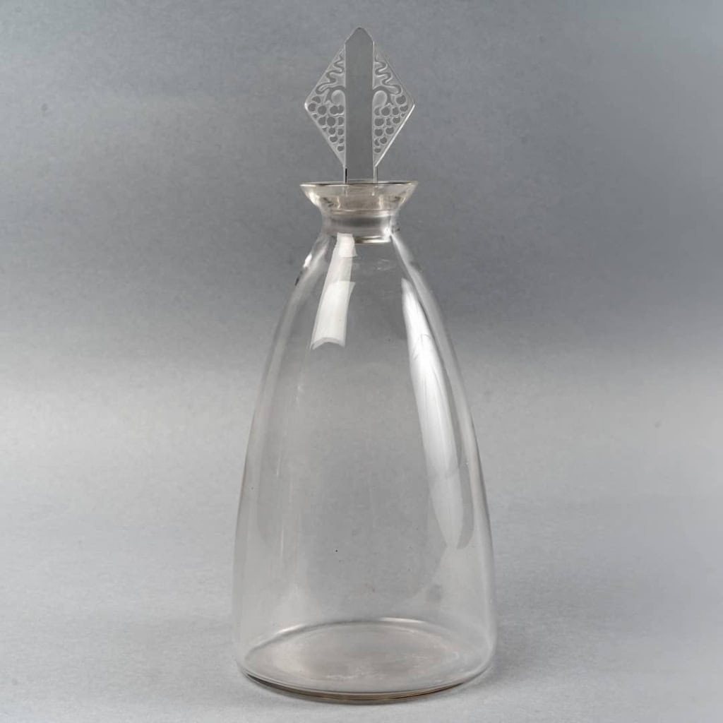Carafe « Savergne » verre blanc de René LALIQUE | Biron |||||